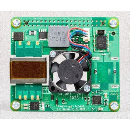 "Raspberry Pi PoE Hat - Reliable Power and Connectivity | SC0468"